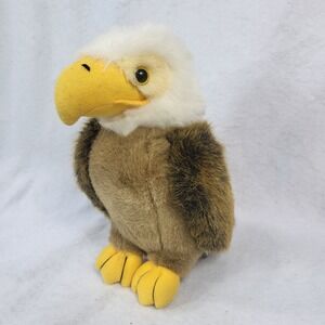 1987 Bald Eagle Stuffed Plush Animal America Bird Wildlife USA